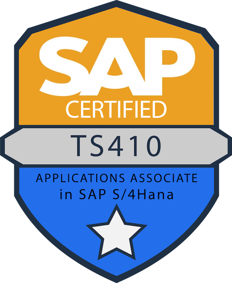 SAP Certified badge