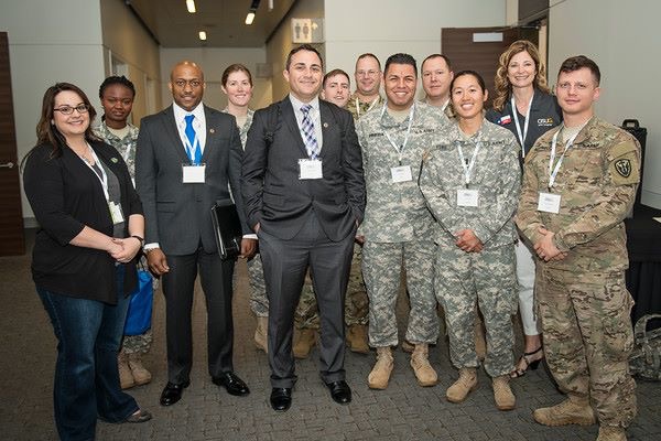 group of veterans with SAP staff