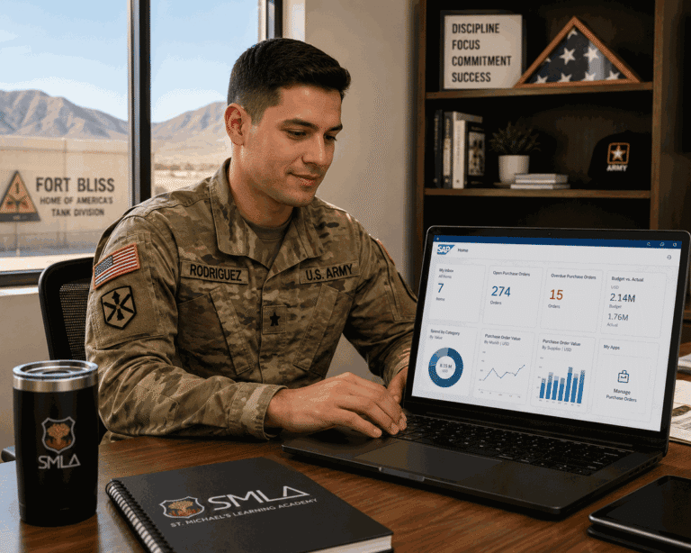 SAP training at Fort Bliss / El Paso campus — SMLA